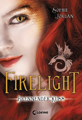  "Firelight - Brennender Kuss" von Sophie Jordan, Jugendbuch