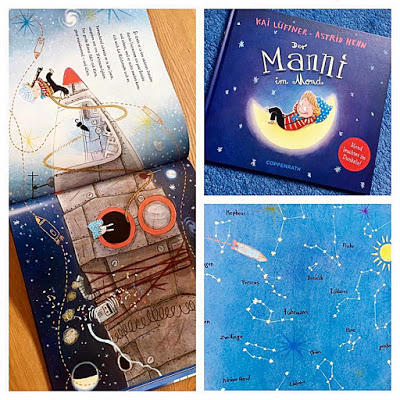 "Der Manni im Mond" von Kai Lüftner und Astrid Henn, Kinderbuch "Der Manni im Mond" von Kai Lüftner und Astrid Henn, Kinderbuch