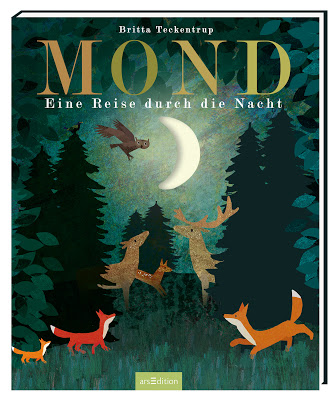  "Mond: Eine Reise durch die Nacht" von Patricia Hegarty und Britta Teckentrup, Kinderbuch