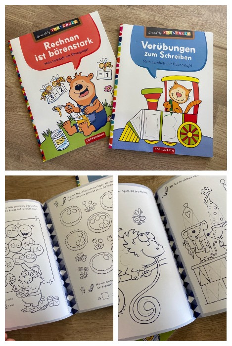 [Rezension] "Lernerfolg Vorschule: Wisch-und-weg-Lernblock und Lernheft