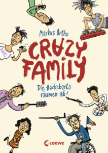 Crazy Family: Die Hackebarts räumen ab, Kinderbuch