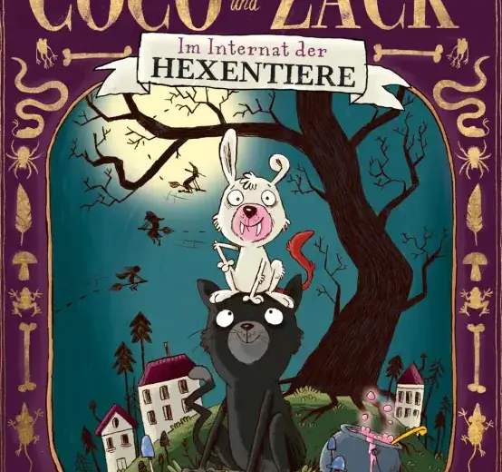 Coco und Zack - Im Internat der Hexentiere von Anna Lott, Kinderbuch